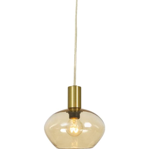 Ikkunavalaisin Aneta Lighting Bell, Ø15cm, mattamessinkin/meripihka