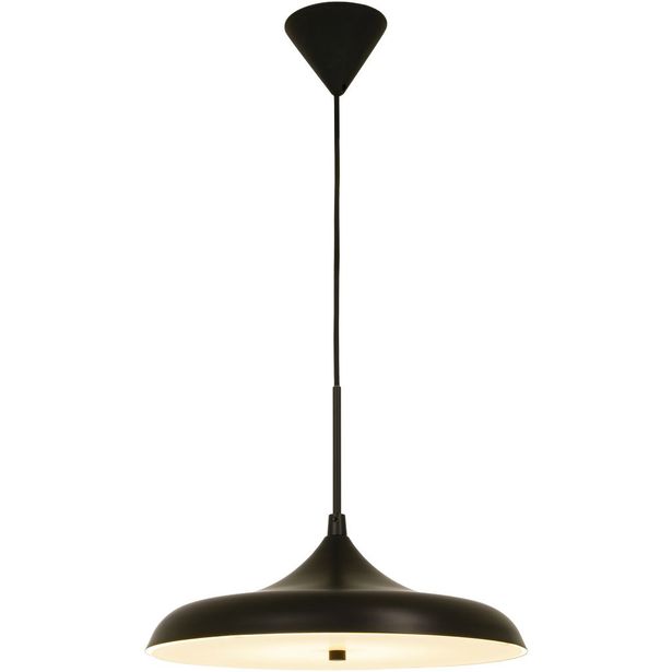 LED-riippuvalaisin Aneta Lighting Sigma, 3000K, musta