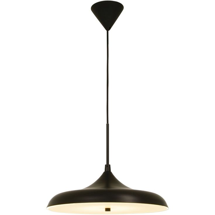 LED-riippuvalaisin Aneta Lighting Sigma, 3000K, musta