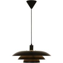 Riippuvalaisin Aneta Lighting Epsilon, Ø45cm, musta