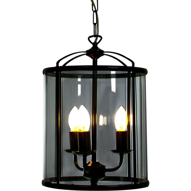 Kattovalaisin Aneta Lighting Budgie, musta/savunharmaa