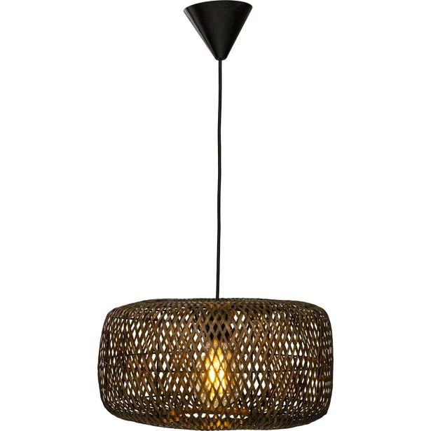 Riippuvalaisin Aneta Lighting Savanna Ø40cm, ruskea