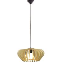 Riippuvalaisin Aneta Lighting Calyps, Ø45cm, luonnollinen