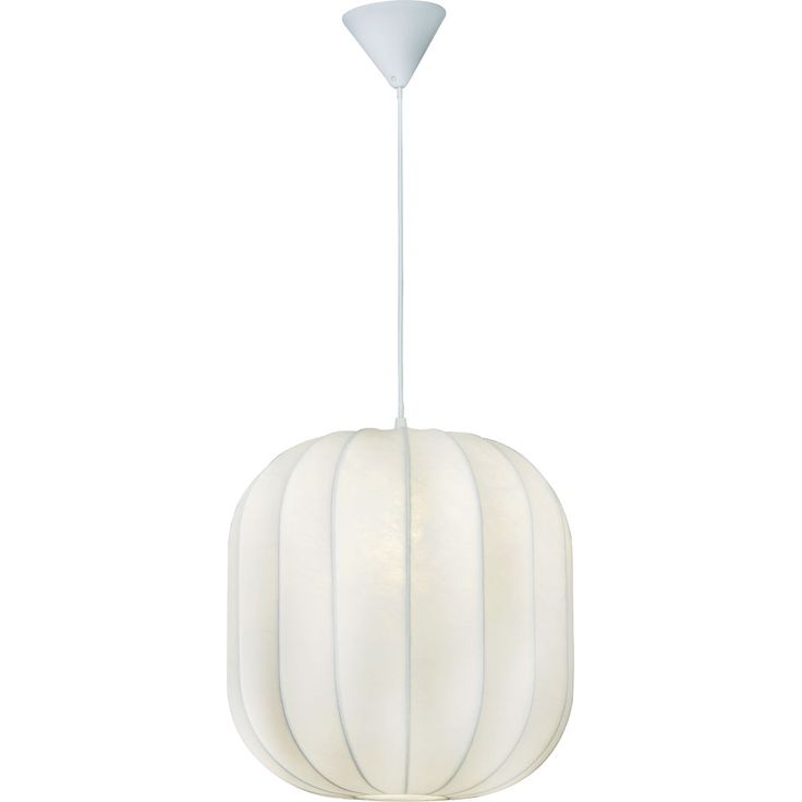 Riippuvalaisin Aneta Lighting Julie, Ø38cm, valkoinen