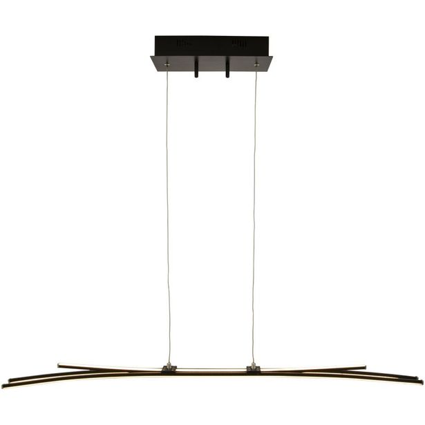 LED-riippuvalaisin Aneta Lighting Svala, 3000K, musta