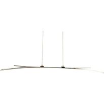 LED-kattovalaisin Aneta Lighting Svala 114, kromi/valkoinen