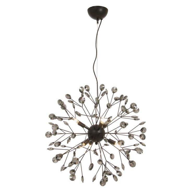Kattokruunu Aneta Lighting Viva, Musta