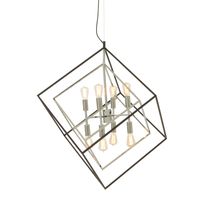 Kattovalaisin Aneta Lighting Cubes, musta/kromi