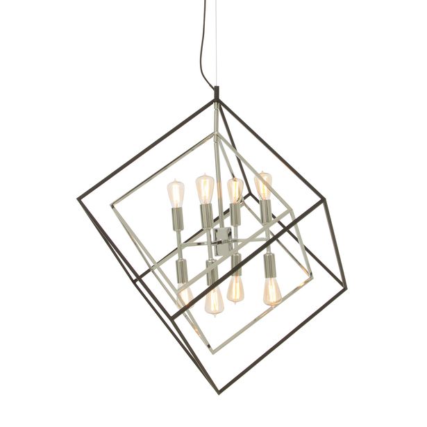 Kattovalaisin Aneta Lighting Cubes, musta/kromi