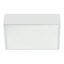 Plafondi Acri, 30x30cm, liiketunnistimella, valkoinen