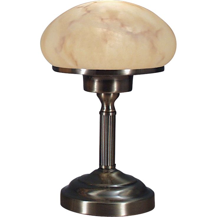 Pöytävalaisin Aneta Lighting August, Ø 180x280 mm, antiikkikupari, beige