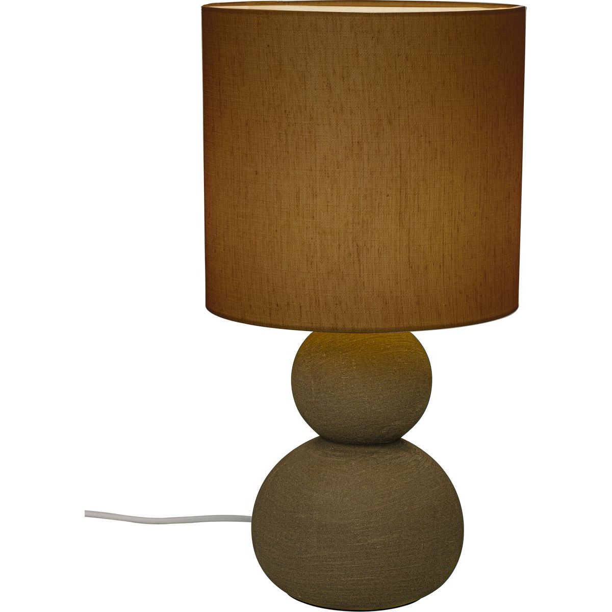 Pöytävalaisin Aneta Lighting Kalamata, ruskea