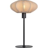 Pöytävalaisin Aneta Lighting Mamsell pieni, E14, tekstiilivarjostin