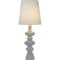 Pöytävalaisin Aneta Lighting Nina 54cm E27 tekstiilivarjostin