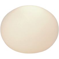Pöytävalaisin Aneta Lighting Globus, Ø 130x100 mm, opaalilasi