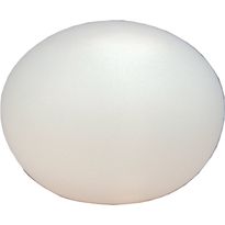 Pöytävalaisin Aneta Lighting Globus, Ø 300x235 mm, opaalilasi