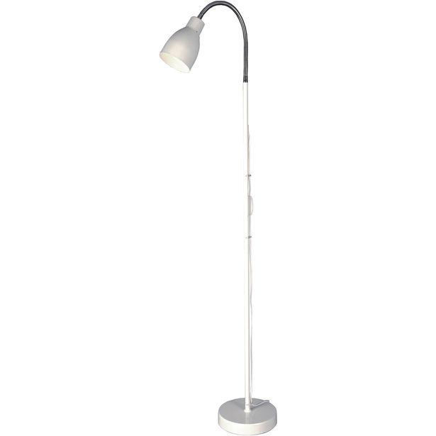 Lattiavalaisin Aneta Lighting Sarek, 250x530x1460 mm, valkoinen, kromi