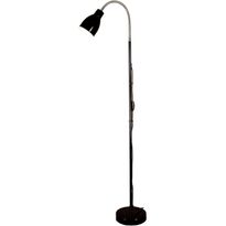 Lattiavalaisin Aneta Lighting Sarek, 250x530x1460 mm, musta, kromi