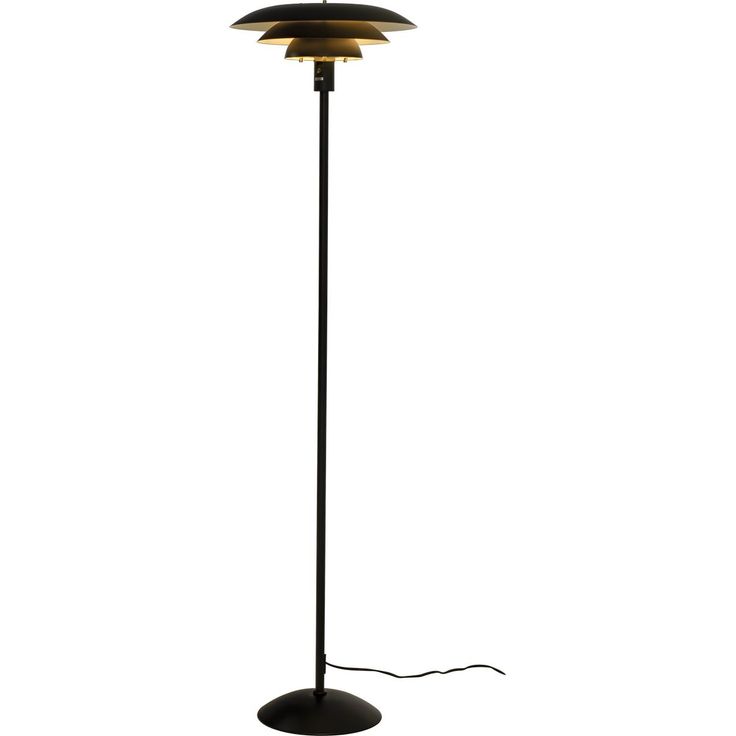 Lattiavalaisin Aneta Lighting Epsilon, musta