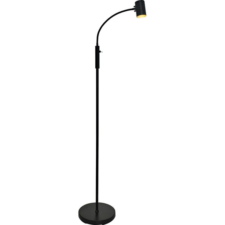 Lattiavalaisin Aneta Lighting Hugin, musta
