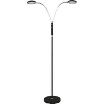 Lattiavalaisin Aneta Lighting Hero 130cm kaksiosainen LED 3000K musta/kromi