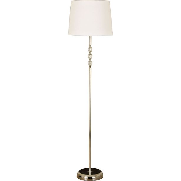Lattiavalaisin Aneta Lighting Johanna, kromi/valkoinen/kirkas