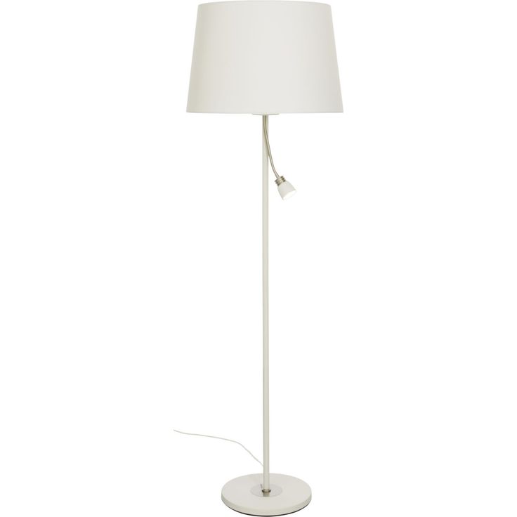 Lattiavalaisin Aneta Lighting Eketorp, valkoinen/teräs