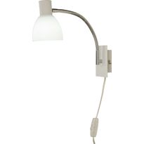 LED-seinävalaisin Aneta Lighting Deka, 4W, 360lm, valkoinen/kromi
