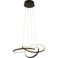 Kattovalaisin Aneta Lighting Nebulosa, Ø65cm, musta, Verkkokaupan poistotuote