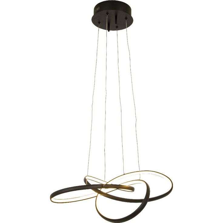 Kattovalaisin Aneta Lighting Nebulosa, Ø65cm, musta, Verkkokaupan poistotuote