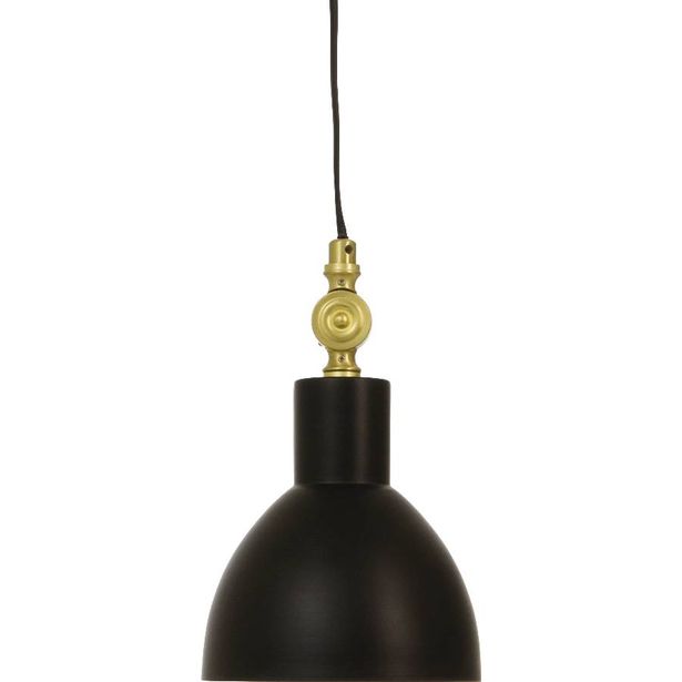 Ikkunavalaisin Aneta Lighting Dublin, Ø15.5cm, musta/mattamessinki