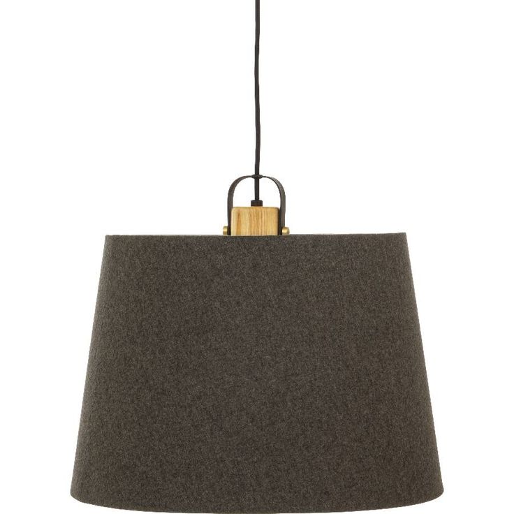 Kattovalaisin Aneta Lighting Geilo, &Oslash;45cm , musta/harmaa/puu