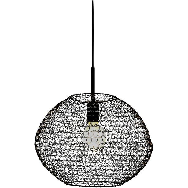 Riippuvalaisin Aneta Lighting Fizz, Ø38cm, musta