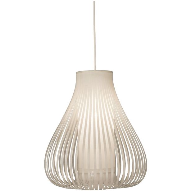 Riippuvalaisin Aneta Lighting Jolly, Ø 360x360 mm, valkoinen