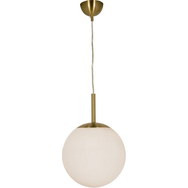 Kattovalaisin Aneta Lighting Opal 25, mattamessinki/valkoinen