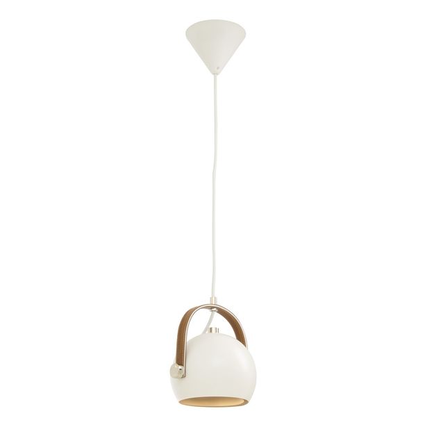 Riippuvalaisin Aneta Lighting Bow, 7W, Ø180x350-1500mm, IP20, GU10, valkoinen