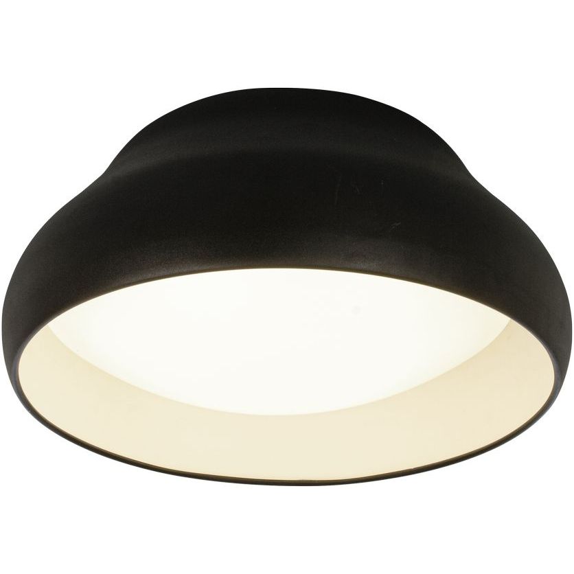 LED-kattoplafondi Aneta Lighting Sinus, 3000-6000K, musta