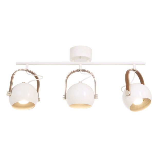 Kattospotti Aneta Lighting Bow, 3x7W, 345x750x145mm, IP20, GU10, valkoinen