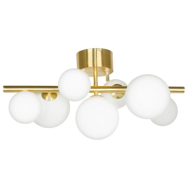 Kattoplafondi Aneta Lighting Molekyl, mattamessinki/valkoinen
