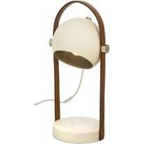 Pöytävalaisin Aneta Lighting Bow, valkoinen