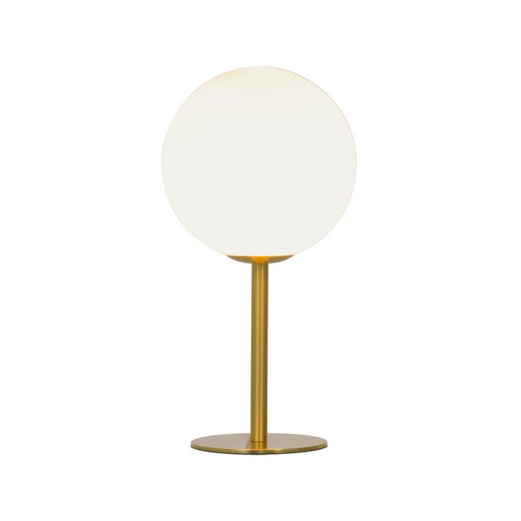 Pöytävalaisin Aneta Lighting Molekyl, mattamessinki/valkoinen