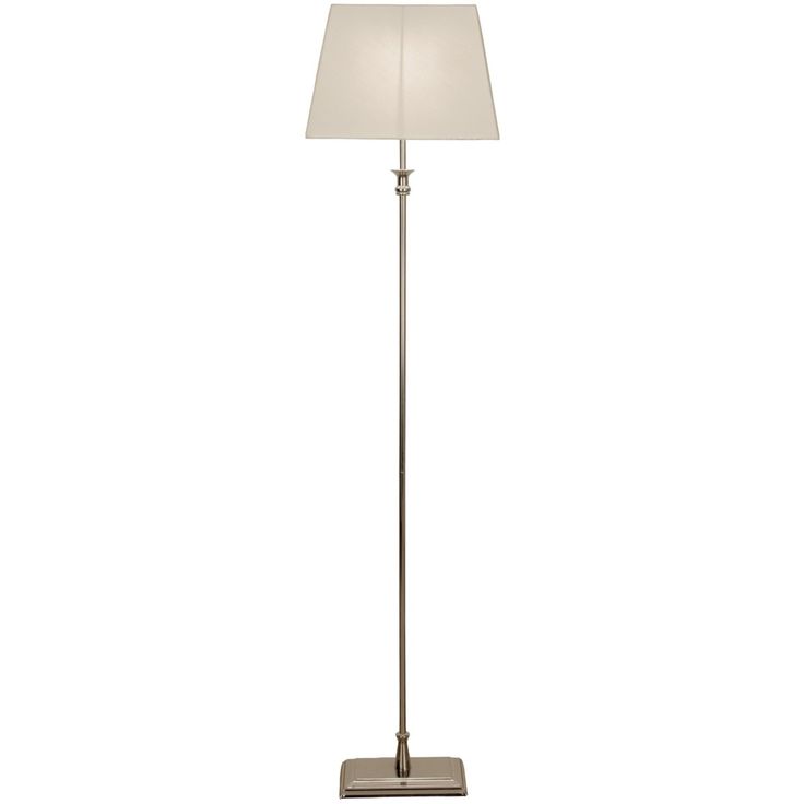 Lattiavalaisin Aneta Lighting Anette, 270x360x1550 mm, hopea, valkoinen