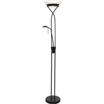LED-lattiavalaisin Aneta Lighting Cannes, 180cm, musta