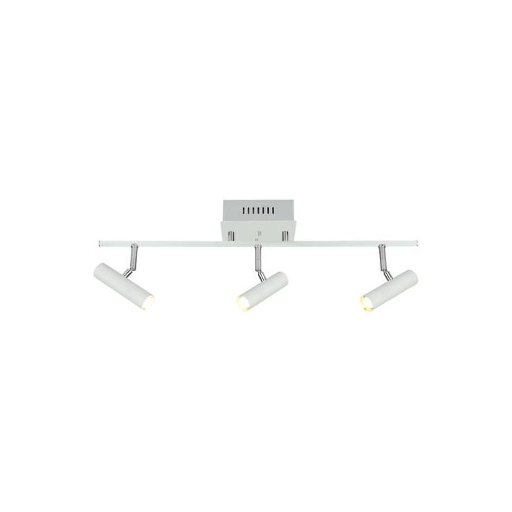 Kattospotti Aneta Lighting Artic, 3-osainen, suora, valkoinen