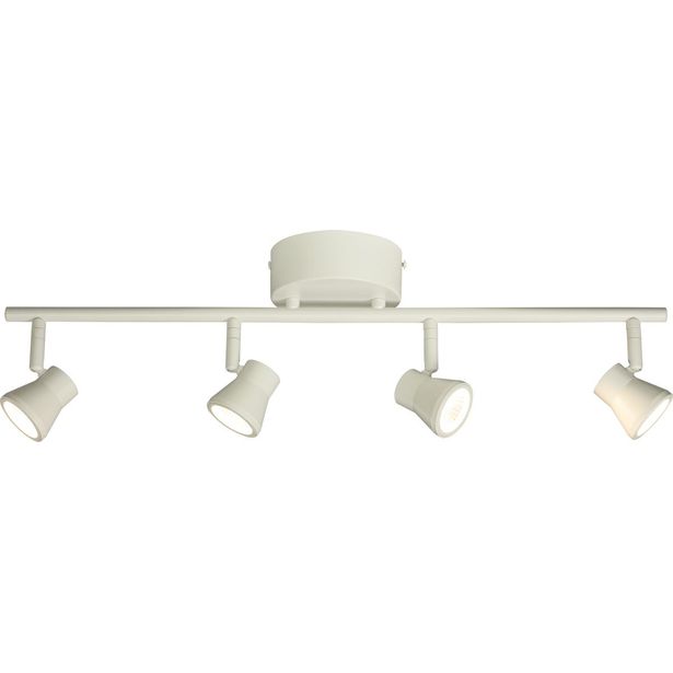 LED-kattospotti Aneta Lighting Pluto 4-osainen, valkoinen
