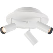 LED-kattospotti Aneta Lighting Concord, 3-osainen, himmennettävä