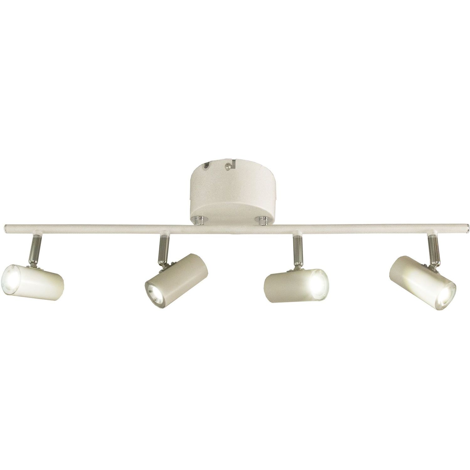 LED-kattospotti Aneta Lighting Gusto, 4-osainen, suora, valkoinen, himmennettävä