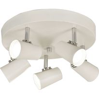 Kattospotti Aneta Lighting Pilot, 5-osainen, valkoinen