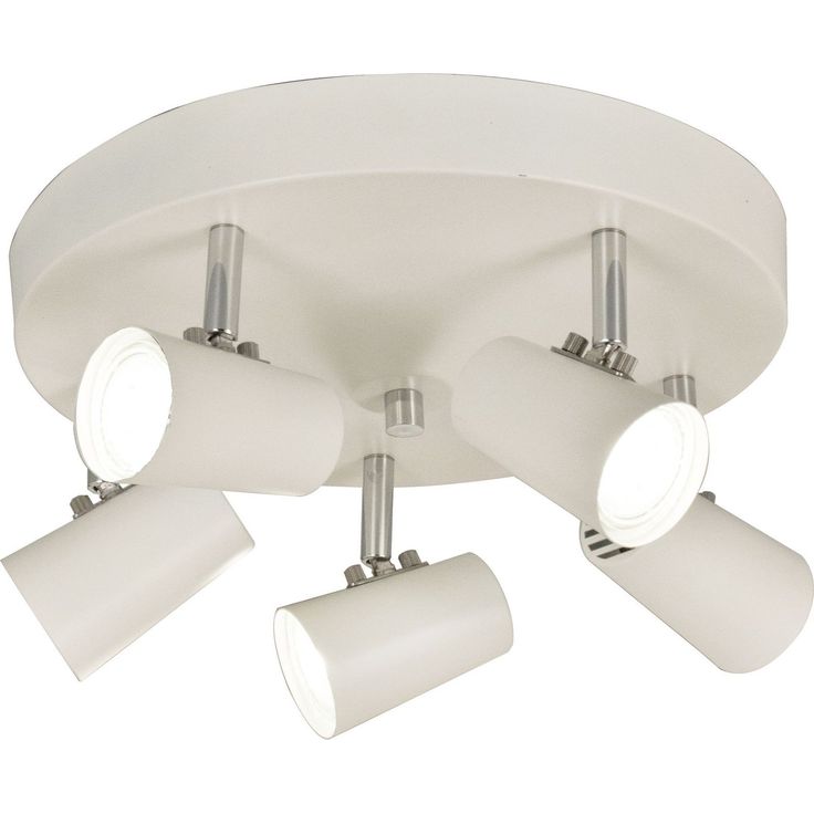 Kattospotti Aneta Lighting Pilot, 5-osainen, valkoinen