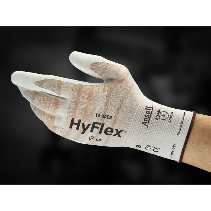 Työhanskat Ansell HyFlex 11-812, koko 7